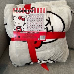 Hello Kitty Bubble Talk Blanket Full/Queen NWT